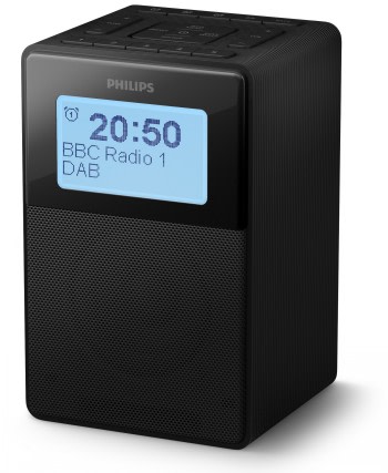 Philips TAR5100/10 alarm clock Digital alarm clock Black