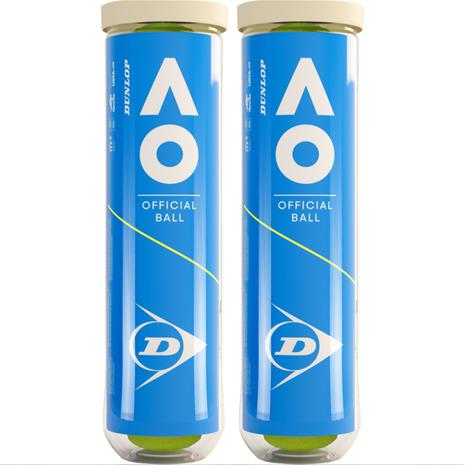 Dunlop Australian Open -tennispallo, 8 kpl, eco