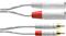 Cordial 2 x RCA - 2 x XLR, 3 m – kuva 3