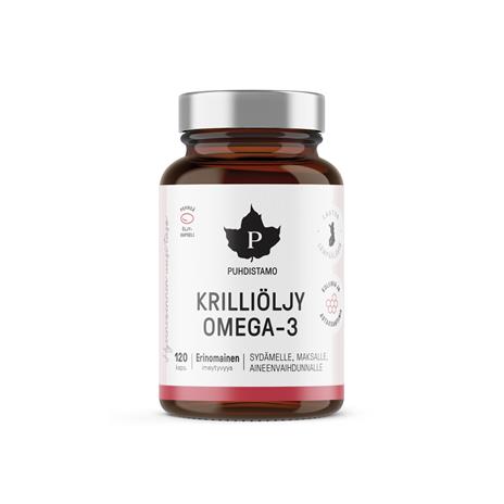 Puhdistamo Krilliöljy Omega-3, 120kaps