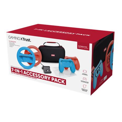 Trust GXT1249 7-in-1 Accessory Pack for Nintendo Switch, tarvikesetti