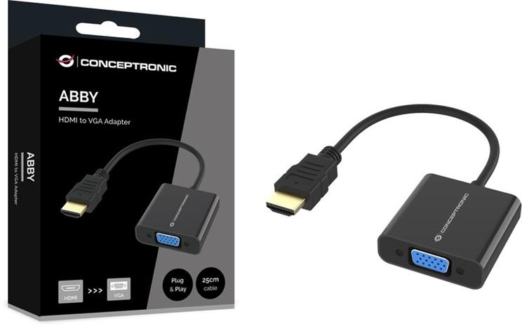 Conceptronics HDMI -> VGA adapter – kuva 2/4