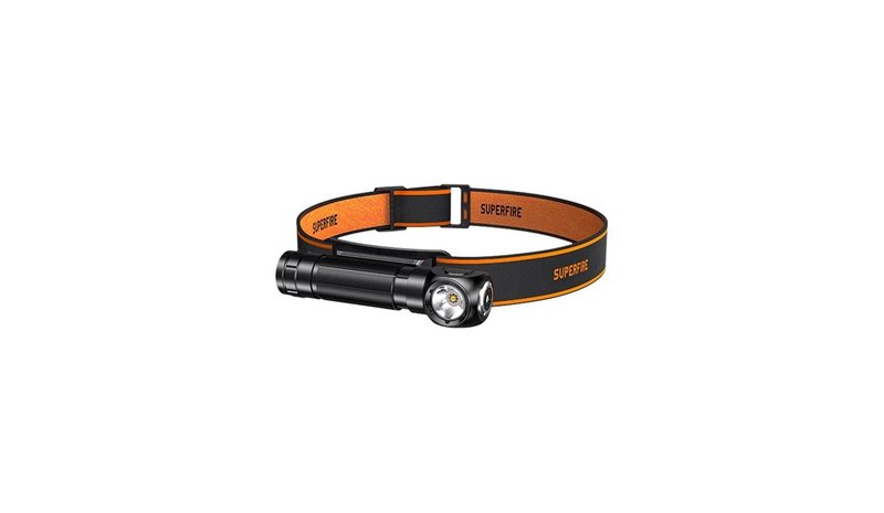 Superfire TH04-S.1000lmm USB-C headlamp flashlight – kuva 1/1