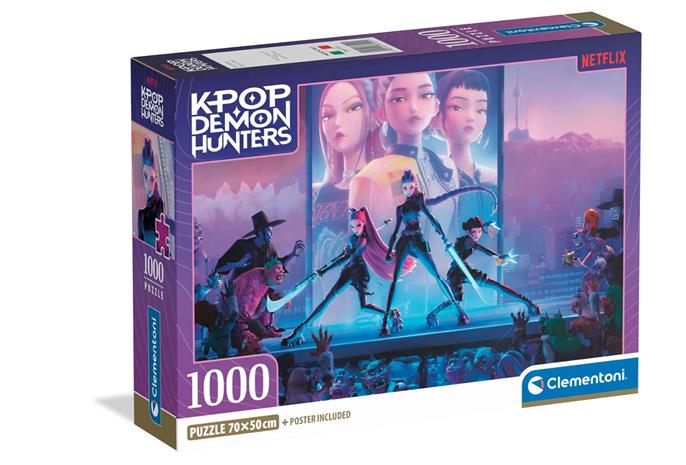 K-pop Demon Hunters-palapeli, 1000 palaa