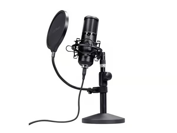 Trust GXT 269 Emita II Black Studio microphone