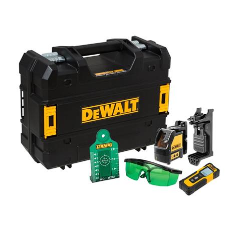 Linjalaser DeWalt DW0887100-1 + tarvikkeet