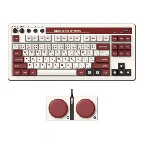 8BitDo Retro 108 Mechanical Keyboard, pelinäppäimistö – kuva 8/8