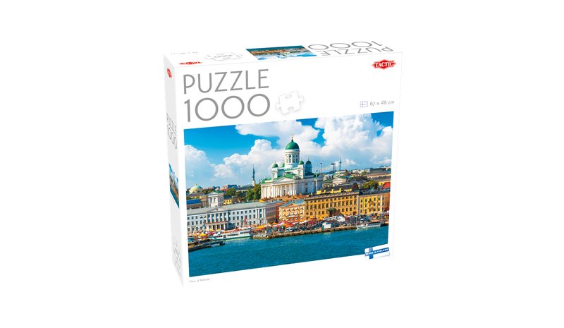Tactic 1000 pcs puzzle: View of Helsinki – kuva 1/3