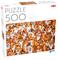 Tactic Puzzle Lovers Foxes 500 pcs puzzle – kuva 1