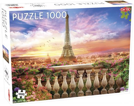 Adlibris 1000 Palan Palapeli Eiffel-torni Tactic