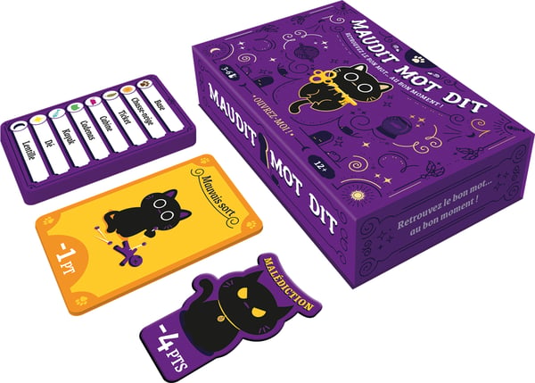 Förbannat ord säger - Asmodee - brädspel – kuva 2/3