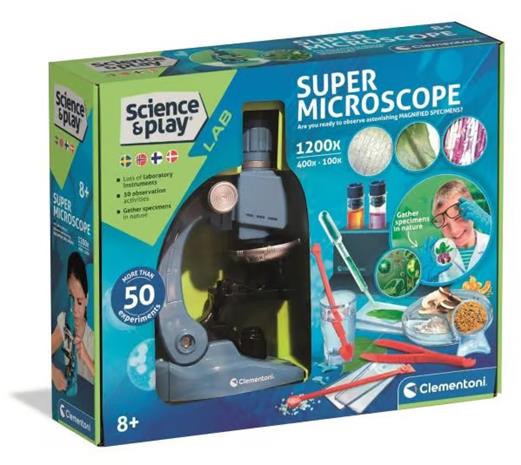 Clementoni - Super Microscope 1200x (I-78391)