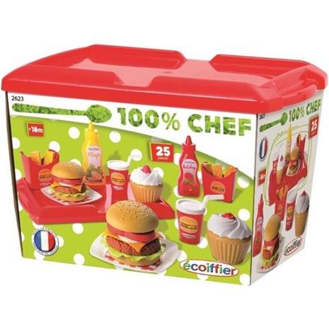 Ecoiffier Hamburger Set