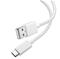 Spigen Essential USB-A to USB-C 60W Fabric Cable - 1.5m - White – kuva 1