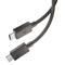 Spigen Essential USB-C to USB-C 60W Fabric Cable - 1.5m - Gunmetal – kuva 1