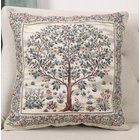 Textile Idea kaksipuolinen tyynyliina Barokin kukat