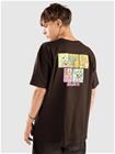 A.LAB Hit The Gym Boxy T-Paita dark chocolate Miehet