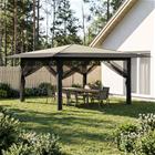 vidaXL Gazebo, jossa on 4 seinää 4 x 4 m