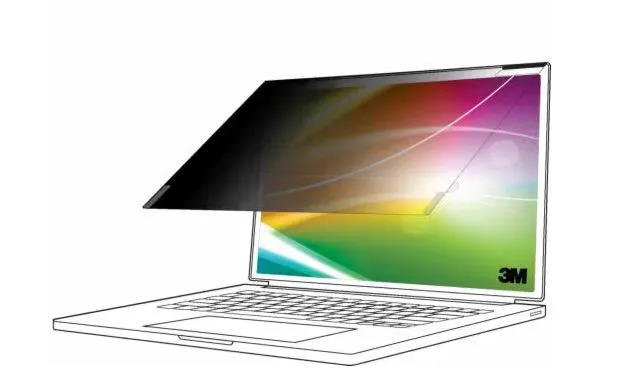 3M Bright Screen Touchscreen 15 Kannettava -tietoturvasuoja, 3:2