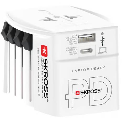SKROSS World Adapter MUV 1xUSB-C PD 1xUSB-A 45W – kuva 3/6