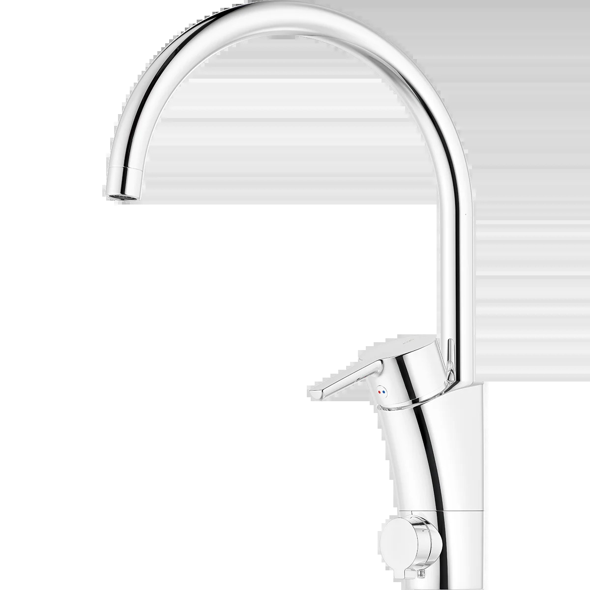 Mora MMIX II 332151 Keittiöhana astianpesukoneen sulkuventtiilillä, kromi