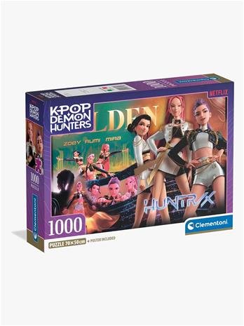 Clementoni K-Pop Demon Hunters - Compact 1000 brikker