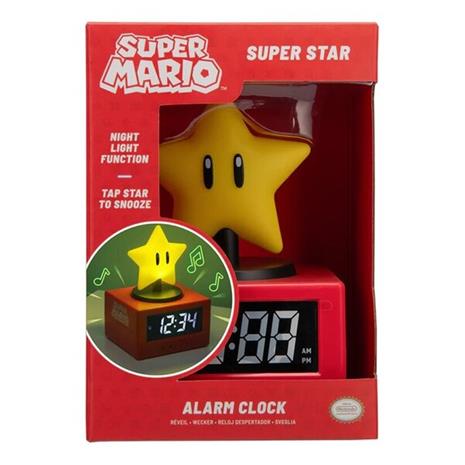 Super Mario - Super Star Icon Alarm Clock
