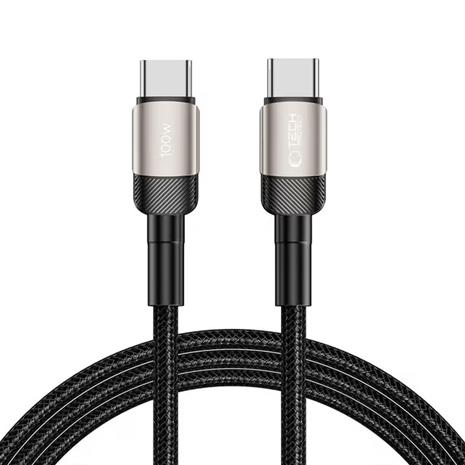 Tech-Protect UltraBoost Evo USB-C / USB-C PD 100W 5A 2m Cable - Titanium