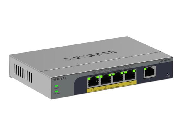 NETGEAR GS105EPP-100EUS, kytkin