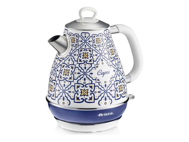 Ariete 2869 Capri kettle, Electric kettle, 1.7L, Infusions, teas, herbal teas, Cordless base, Auto switch-off