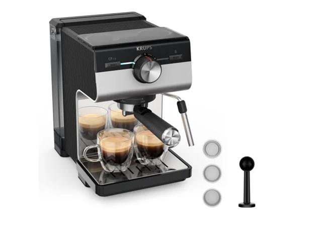 Krups Authentic+ XP384E10 coffee maker Semi-auto Espresso machine 2 L