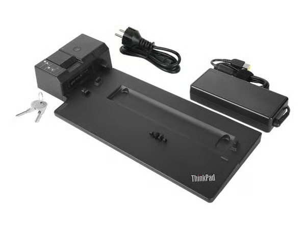 Lenovo 40AJ0135EU laptop dock/port replicator Docking Black