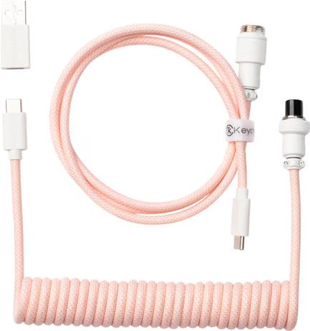 Keychron Coiled Aviator Cable Straight 8K, näppäimistön kierrekaapeli – kuva 6/8