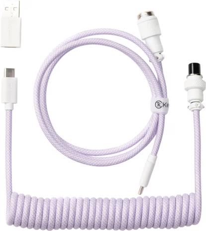 Keychron Coiled Aviator Cable Straight 8K, näppäimistön kierrekaapeli – kuva 8/8