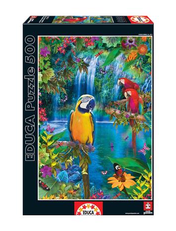 Educa Bird Tropical Land Puzzle 500 pcs