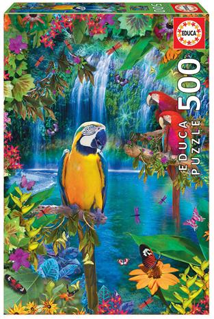 Educa Bird Tropical Land Puzzle 500 pcs