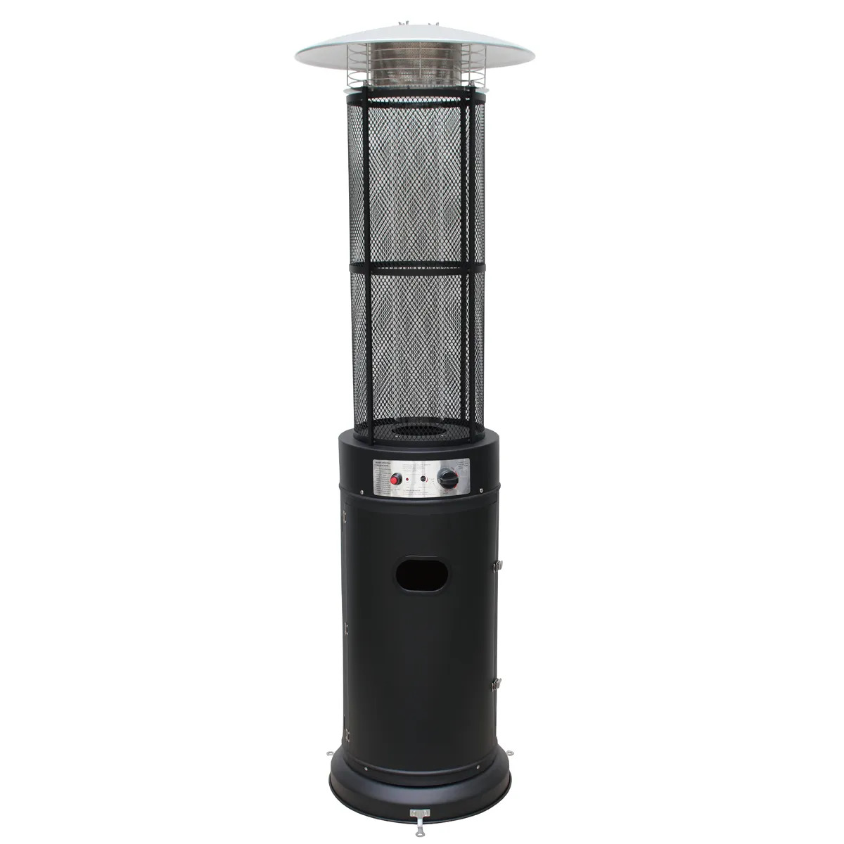 Fornorth Terassilämmitin Tube, 11kW kaasukäyttöinen, musta