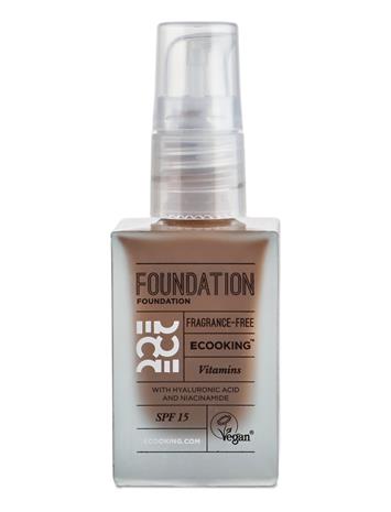 Ecooking Foundation 30ml (Various Colours) - 02 Honey