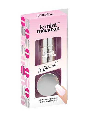 Le Mini Macaron Le Glazed Chrome Powder Set