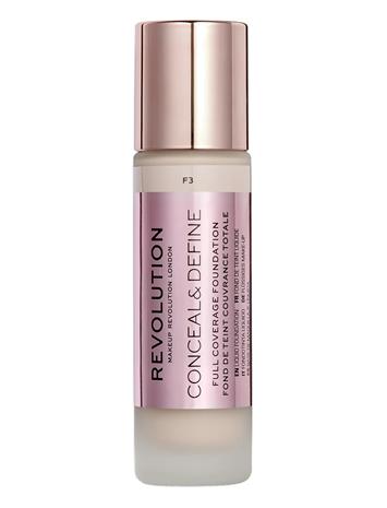 Makeup Revolution Conceal & Define Foundation F3 – kuva 3/5