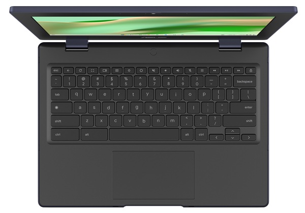 Asus Chromebook CR1104CGA-N00001 (Intel Celeron, 4 GB, 32 GB SSD, 11,6", chrome OS), kannettava tietokone – kuva 1/3