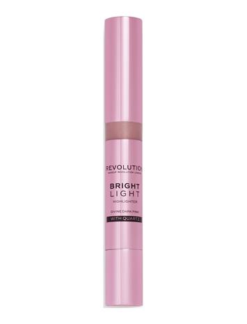 Makeup Revolution Bright Light Highlighter 3ml (Various Shades) - Dark Pink