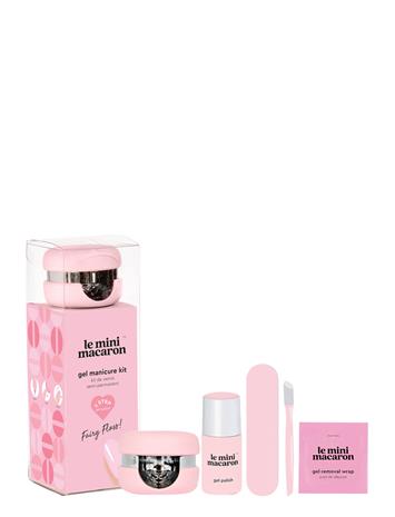Le Mini Macaron Manicure Kit Fairy Floss