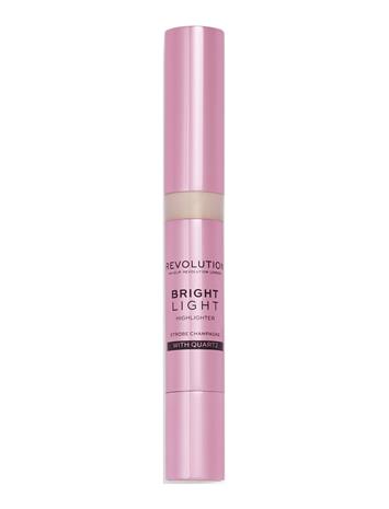 Makeup Revolution Bright Light Highlighter Strobe Champagne