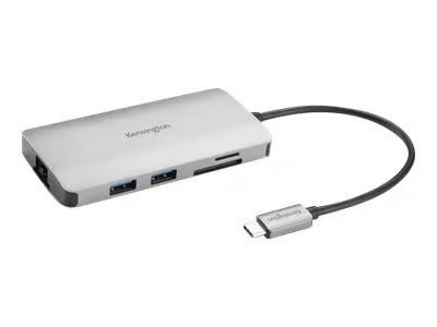 Kensington UH1400P Driverless USB-C 8-in-1 Mobile Docking Station – kuva 4/6