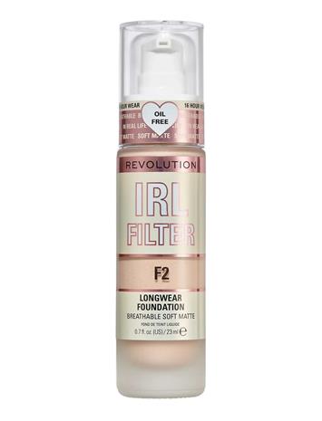Makeup Revolution IRL Filter Longwear Foundation F2
