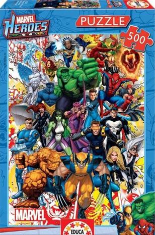 Educa Marvel Heroes 500p palapeli