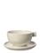 ERNST Teacup With Saucer, White Sand – kuva 8