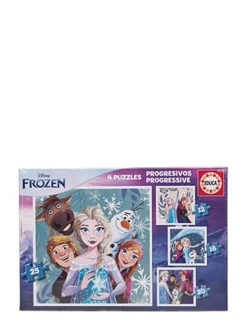 Educa 4 In 1 Frozen12-16-20-25 – kuva 2/4