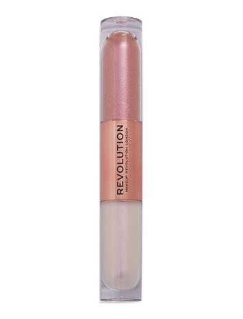 Revolution Double Up Liquid Shadow - Opulence Light Pink